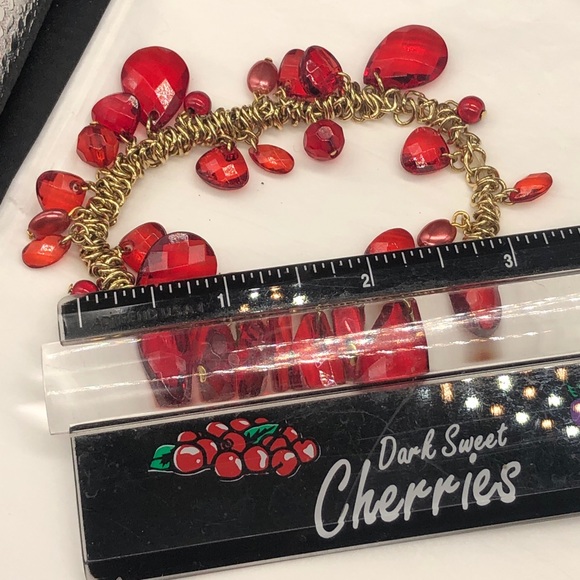 Cookie Lee Gold Tone Stretch Bracelet ECU - Picture 7 of 8